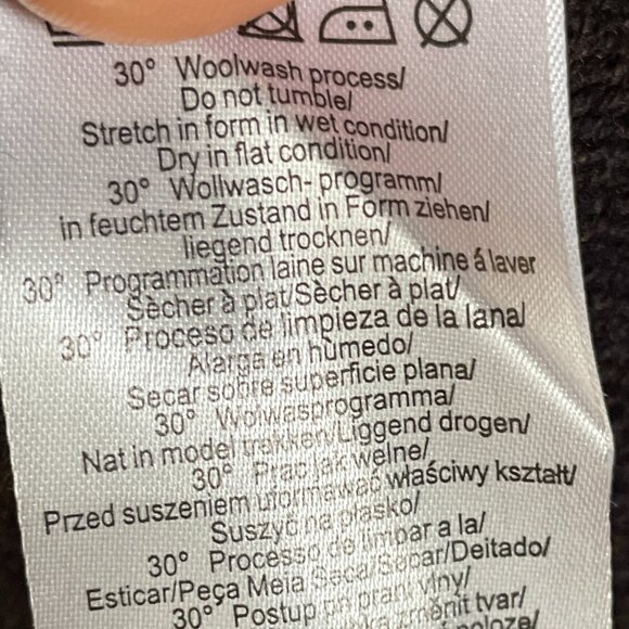 VINTAGE Men's Lambswool Knit Sweater Pullover. PRISTINE Camel Active / Dornbush - Picture 10 of 15